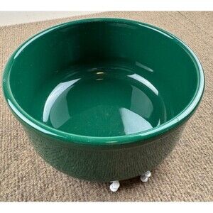 Waechtersbach Spain Large Bowl Hunter Green Vintage 7.5"